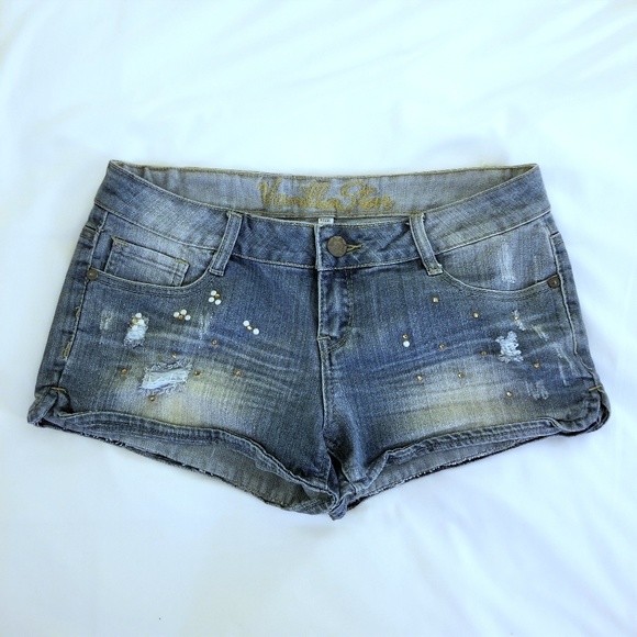 Vanilla Star Pants - Vanilla Star Jean Shorts NWOT